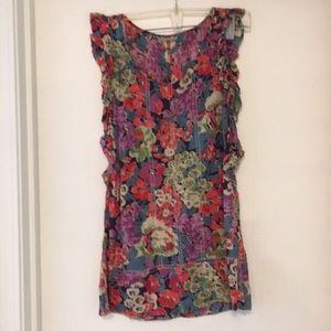 Lil Tunic Blouse, multicolored floral
